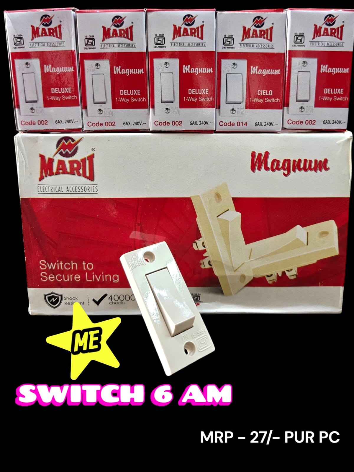 SWITCH 6AM MARU